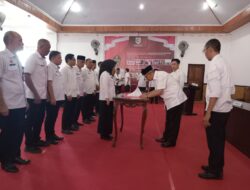 Dihadapan Wali Kota, Pimpinan OPD Tanda Tangani Perjanjian Kinerja